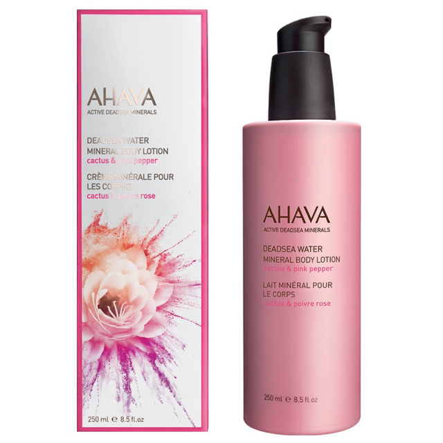 AHAVA Mineral Body Lotion - Cactus & Pink Pepper  250ml